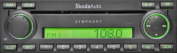Bluetooth retrofit for Skoda Symphony CD | music hands free USB/AUX