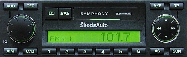 Bluetooth nachrüsten für Skoda Symphony Kassette | Musik Freisprechen USB/AUX