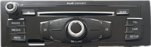 Bluetooth nachrüsten für Audi Concert 4  | Musik Freisprechen USB/AUX