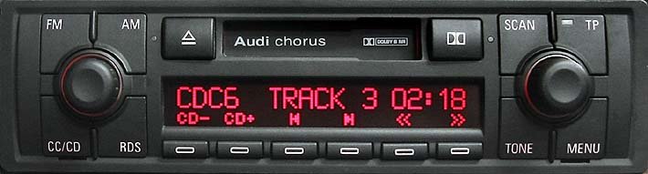 Bluetooth nachrüsten für Audi Chorus 2  | Musik Freisprechen USB/AUX