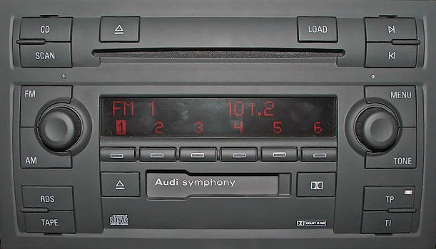 Bluetooth für Audi Symphony 2 | Musik im Auto.de