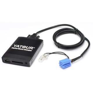 Yatour Musik Freisprech Adapter Bluetooth USB AUX SD Renault Tuner List Update List Carminat 2+