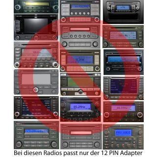 Yatour Musik Freisprech Adapter Bluetooth AUX BTA VW 8pin