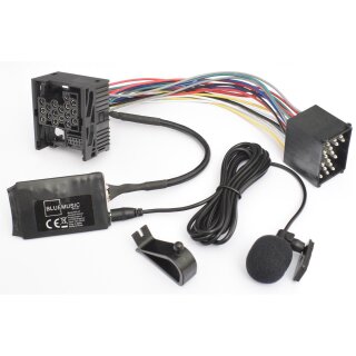 BlueMusic Bluetooth Audio Freisprechen BMW E46 E39 E38 Rundpin