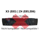 BlueMusic Bluetooth Audio Freisprechen BMW 3+6pin E39 E53 Z4 X3 X5 MINI
