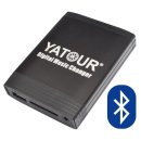 Yatour Musik Freisprech Adapter Bluetooth USB AUX SD Audi 12pin ab Juli 2010 mit 4 Haken